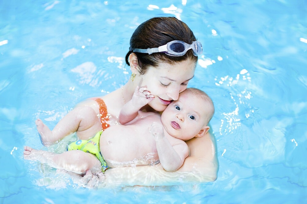 plavání pro rodiče s dětmi